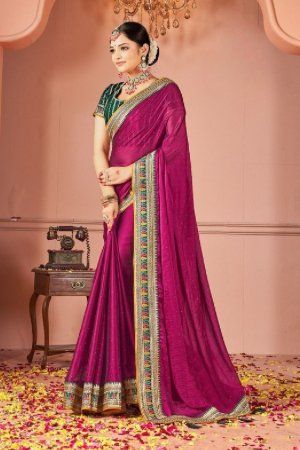 maroon rangoli fancy saree with embroidery ag8006